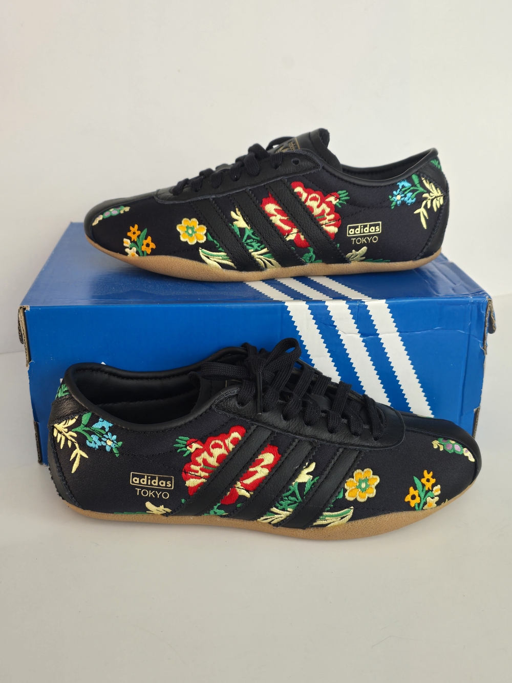 adidas Tokyo Women's Black Floral Sneaker